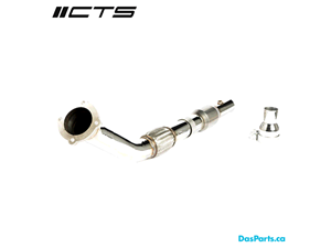 CTS Turbo 3" Downpipe with High Flow Cat
